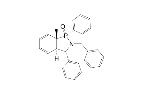 (1RS,3SR,3ARS,7ASR)-2,3,3A,7A-TETRAHYDRO-2-BENZYL-7A-METHYL-1,3-DIPHENYLBENZO-[C]-[1,2]-AZAPHOSPHOLE-1-OXIDE