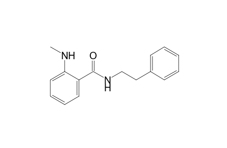 o-(methylamino)-N-phenethylbenzamide