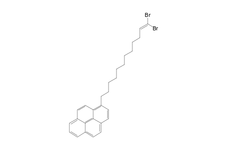 1,1-Dibromo-12-(1-pyrenyl)dodec-1-ene