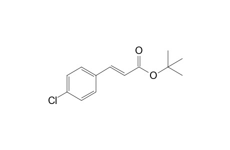 (E)-3-(4-chlorophenyl)-2-propenoic acid tert-butyl ester