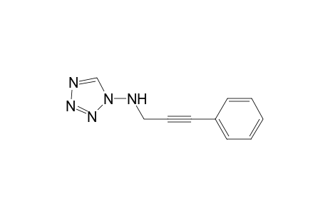 1H-tetrazol-1-amine, N-(3-phenyl-2-propynyl)-