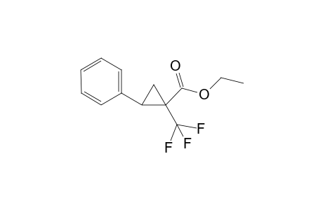 Ethyl (trans)-2-phenyl-1-(trifluoromethyl)cyclopropane-1-carboxylate