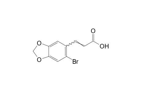 2-Bromo-4,5-methylenedioxycinnamic acid