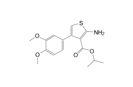 isopropyl 2-amino-4-(3,4-dimethoxyphenyl)-3-thiophenecarboxylate