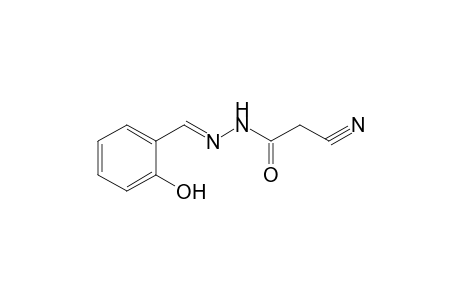 Acetic acid, cyano-, salicylidenehydrazide