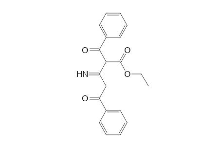 2-Benzoyl-3-imino-5-oxo-5-phenyl-pentanoic acid ethyl ester