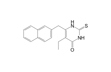 5-ETHYL-6-(2-NAPHTHYLMETHYL)-2-THIOURACIL