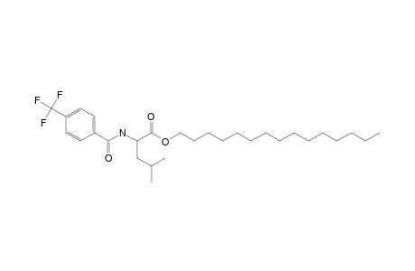 L-Leucine, N-(4-trifluoromethylbenzoyl)-, pentadecyl ester