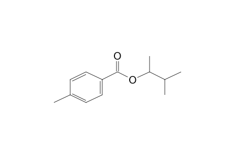 Benzoic acid, 4-methyl-, 3-methyl-2-butyl ester