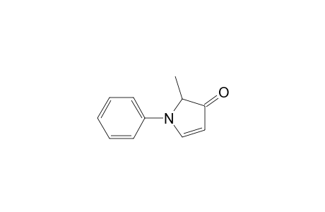 3H-Pyrrol-3-one, 1,2-dihydro-2-methyl-1-phenyl-