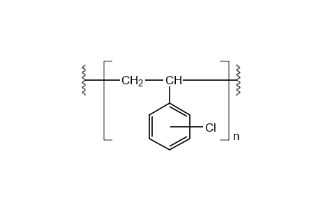 POLY(CHLOROSTYRENE), MIXED ISOMERS, LINEAR