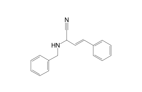 (E)-2-(Benzylamino)-4-phenylbut-3-enenitrile