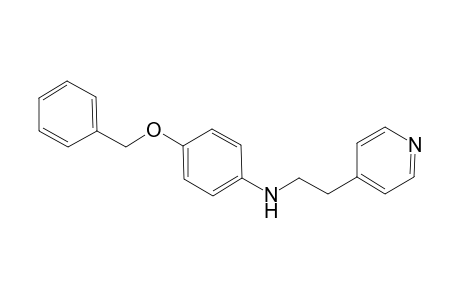 4-(Benzyloxy)-N-[2-(4-pyridinyl)ethyl]aniline