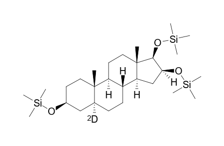 17.alpha.-2H-5.alpha.-androstan-3.beta.,16.beta.,17.beta.-triol TMS