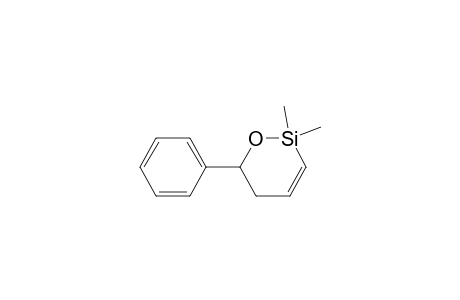 2,2-Dimethyl-6-phenyl-1-oxa-2-silacyclohex-3-ene