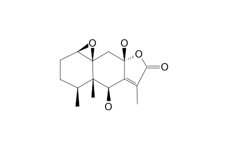 EREMOPHIL-7(11)-EN-12,8-A-OLIDE,6-B,8-B-DIHYDROXY-1-B,10-B-EPOXY