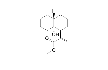 Ethyl 6.alpha,-hydroxy-14,15-dinor-7(.alpha.-H)-cadin-11(13)-en-12-oate