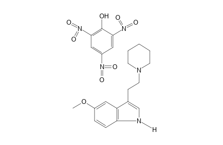 5-methoxy-3-(2-piperidinoethyl)indole, monopicrate