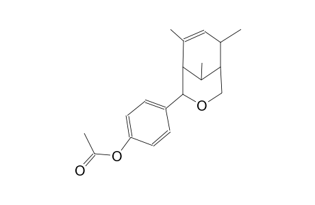 4-(6,8,9-trimethyl-3-oxabicyclo[3.3.1]non-7-en-2-yl)phenyl acetate