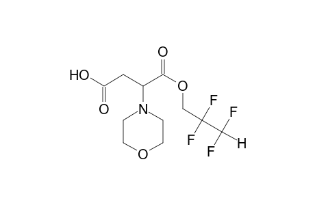 3-(4-morpholinyl)-4-oxo-4-(2,2,3,3-tetrafluoropropoxy)butanoic acid