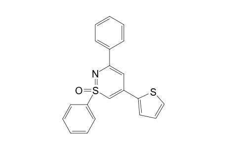 1,3-Diphenyl-5-(thiophen-2-yl)-1,2-thiazine 1-oxide