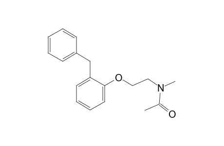 Ethanamine, N-methyl-2N-acetyl--[2-(phenylmethyl)phenoxy]-