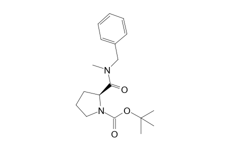 Tert-butyl (S)-2-(benzyl(methyl)carbamoyl)pyrrolidine-1-carboxylate