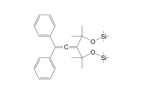 1,2-Pentadiene, 1,1-diphenyl-3-(2-trimethylsilyloxyprop-2-yl)-4-methyl-4-trimethylsilyloxy-