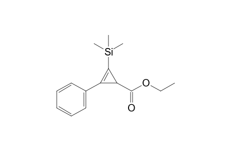 Ethyl 1-phenyl-2-(trimethylsilyl)cyclopropene-3-carboxylate