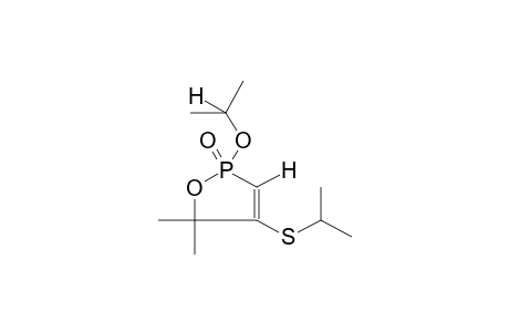 2-OXO-2-ISOPROPOXY-4-ISOPROPYLTHIO-5,5-DIMETHYL-1,2-OXAPHOSPHOL-3-ENE