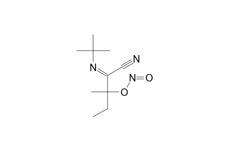 Nitrous acid, 1-[cyano[(1,1-dimethylethyl)imino]methyl]-1-methylpropyl ester