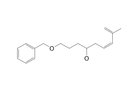 (6Z)-1-Benzyloxy-8-methylnona-6,8-dien-4-ol