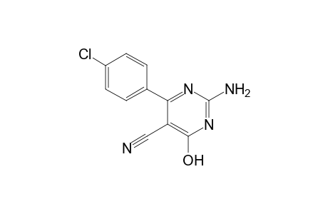 2-Amino-4-(4-chlorophenyl)-6-hydroxypyrimidine-5-carbonitrile