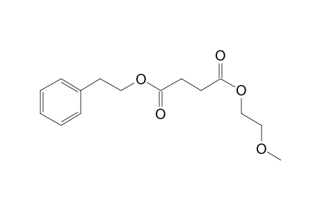 Succinic acid, phenethyl 2-methoxyethyl ester