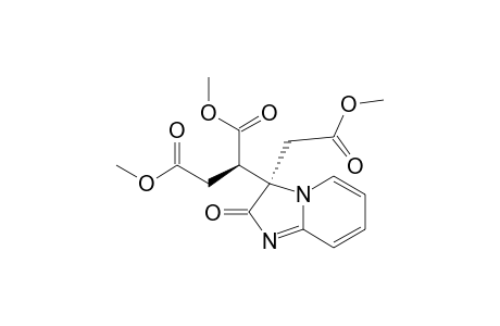 {(3R*)-3-[(1R*)-1,2-Bis(methoxycarbonyl)ethyl]-2-oxo-3H-imidazo[1,d-a]pyridin-3-yl}acetic acid methyl ester