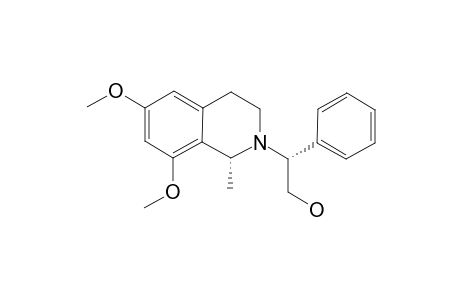 (1R)-2-[(R)-2-HYDROXY-1-PHENYLETHYL]-6,8-DIMETHOXY-1-METHYL-1,2,3,4-TETRAHYDRO-ISOQUINOLINE