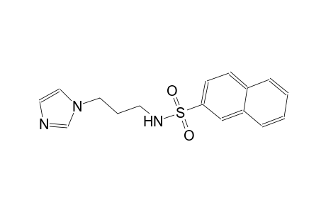 2-naphthalenesulfonamide, N-[3-(1H-imidazol-1-yl)propyl]-