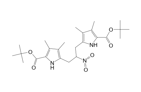 1H-Pyrrole-2-carboxylic acid, 5,5'-(2-nitro-1,3-propanediyl)bis[3,4-dimethyl-, bis(1,1-dimethylethyl) ester