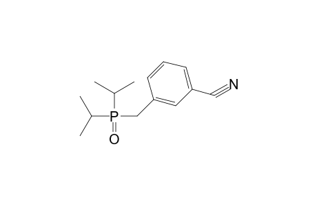 3-[(Diisopropylphosphoryl)methyl]benzonitrile