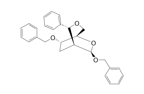 (1S,3R,4R,5R,8S)-3,8-DI-O-BENZYL-5-PHENYL-2,6-DIOXABICYCLO-[3.2.2]-NONANE