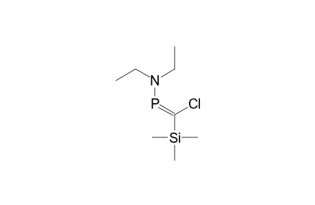 [Chloro(trimethylsilyl)methylene](diethylamino)phosphane