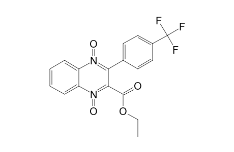 2-(CARBOETHOXY)-3-(4'-TRIFLUOROMETHYL)-PHENYLQUINOXALINE-1,4-DIOXIDE