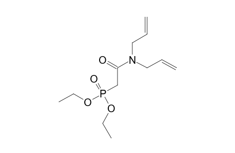 PHOSPHONIC ACID, N,N-DIALLYLCARBAMOYLMETHYL-, DIETHYL ESTER