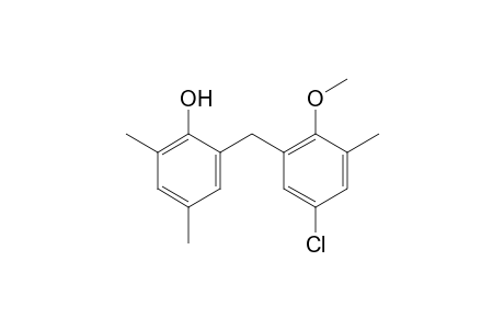 alpha^2-(5-CHLORO-2-METHOXY-m-TOLYL)MESITOL