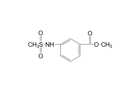 m-(methanesulfonamido)benzoic acid, methyl ester