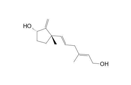 3alpha-[(E,E)-6-Hydroxy-4-methylhexa-1,4-dienyl]-3-methyl-2-methylidenecyclopentan-1alpha-ol