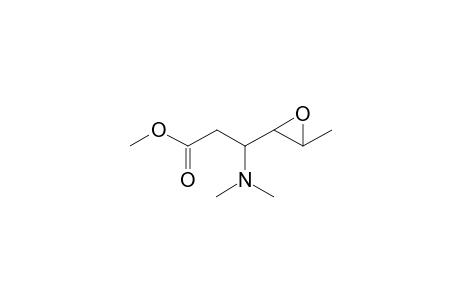 dl-Xylo-hexonic acid, 4,5-anhydro-2,3,6-trideoxy-3-(dimethylamino)-, methyl ester