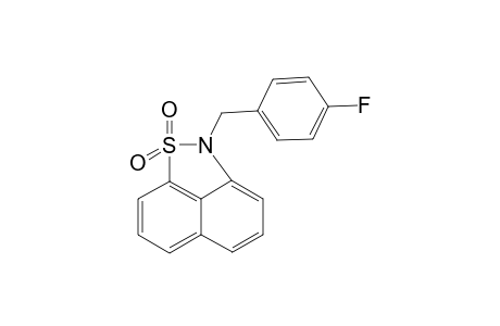 2-(4-Fluoro-benzyl)-2H-naphtho[1,8-cd]isothiazole 1,1-dioxide