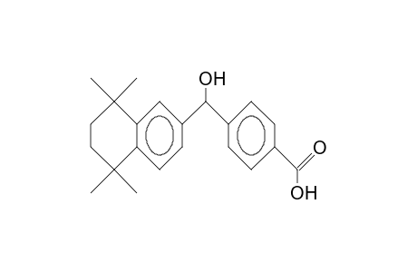 Benzoic acid, 4-[hydroxy(5,6,7,8-tetrahydro-5,5,8,8-tetramethyl-2-naphthalenyl)methyl]-