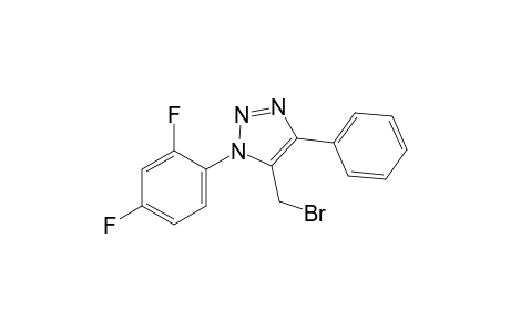 5-(bromomethyl)-1-(2,4-difluorophenyl)-4-phenyl-1H-1,2,3-triazole